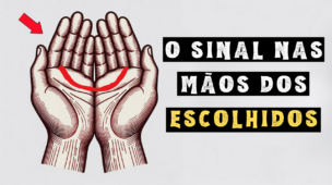 Se Você tem Esta Meia Lua na Palma da sua mão, Você pode ser um Escolhido